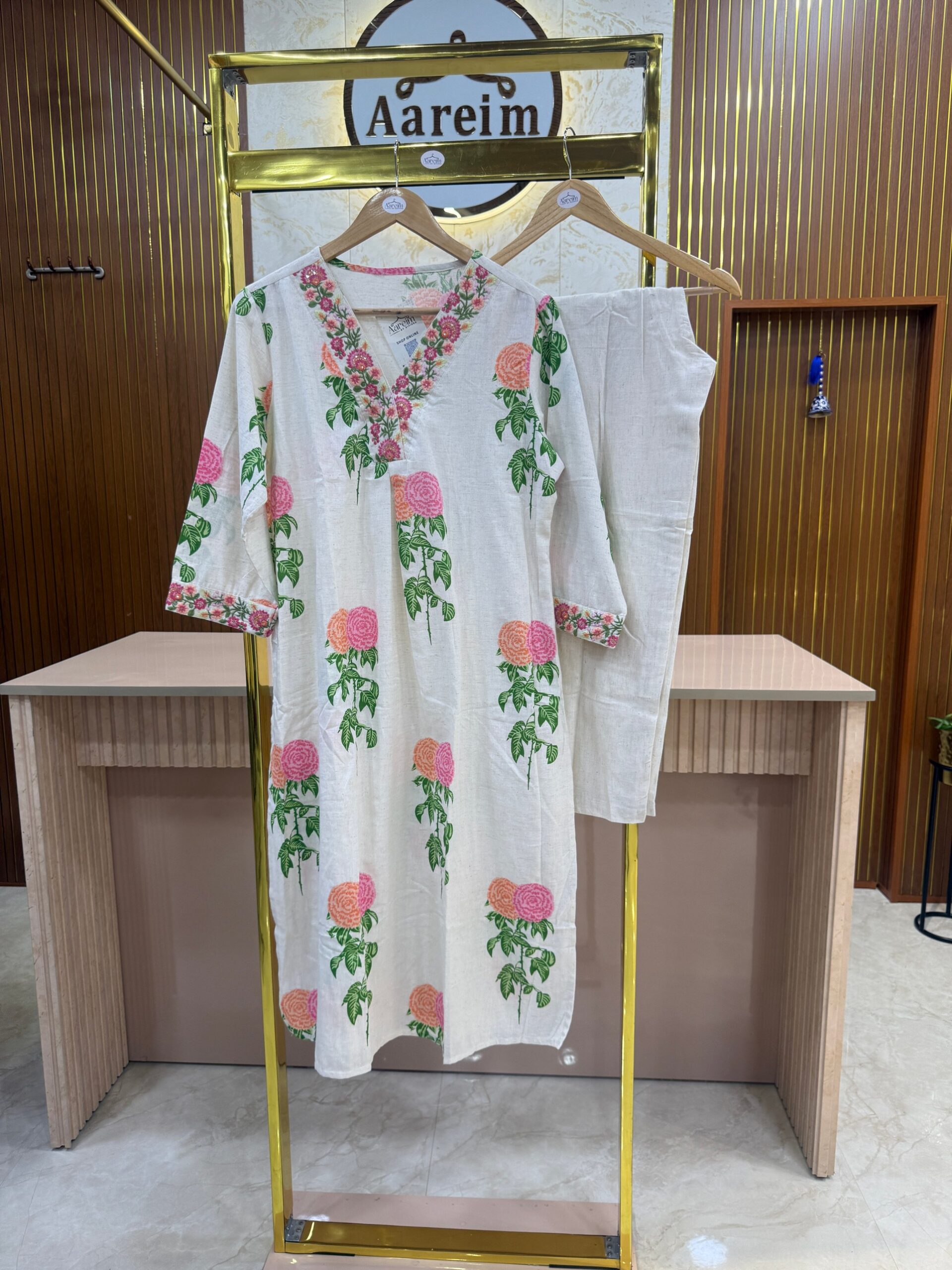 Khadi Linen Co-ord Set