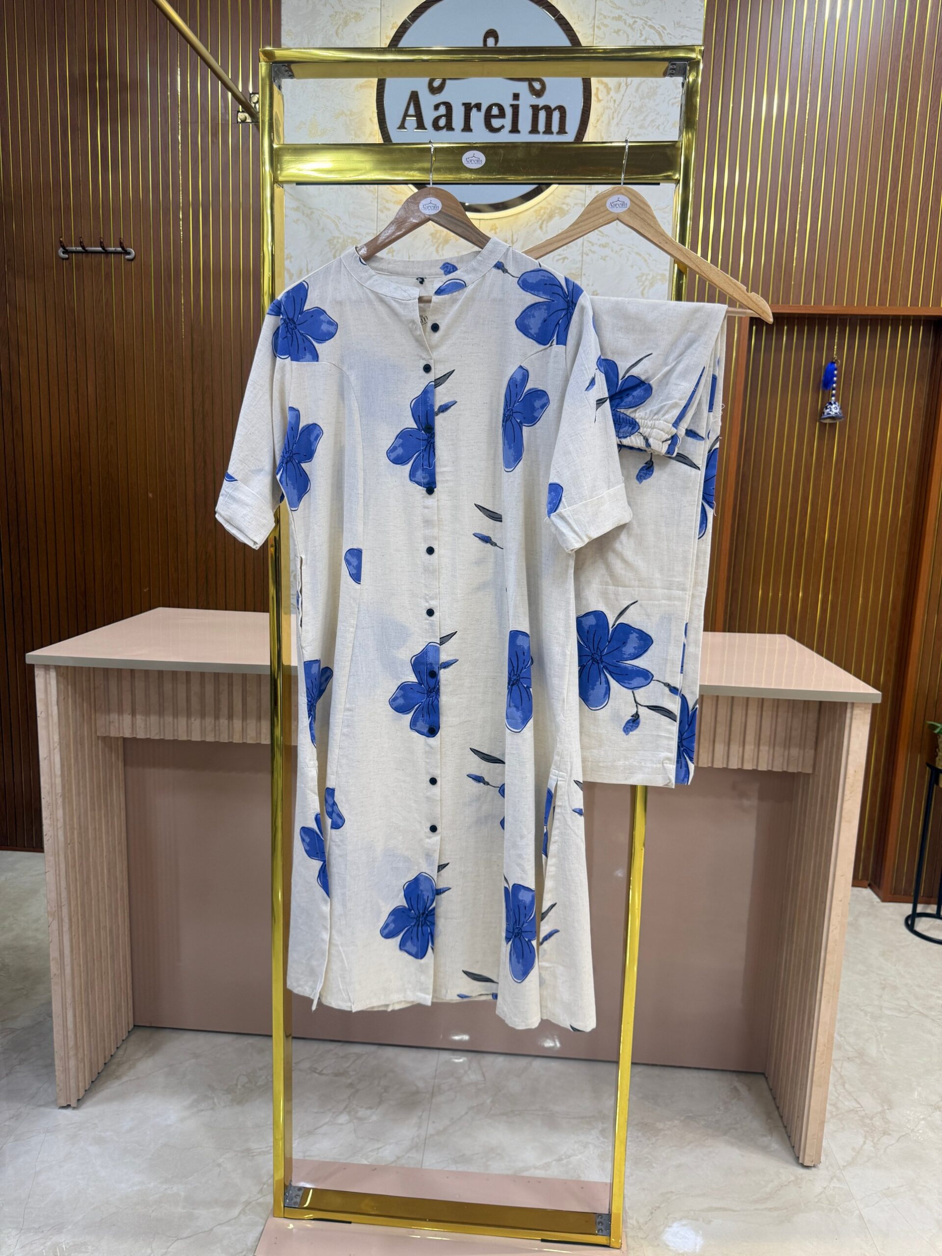 Khadi Linen Co-ord Set